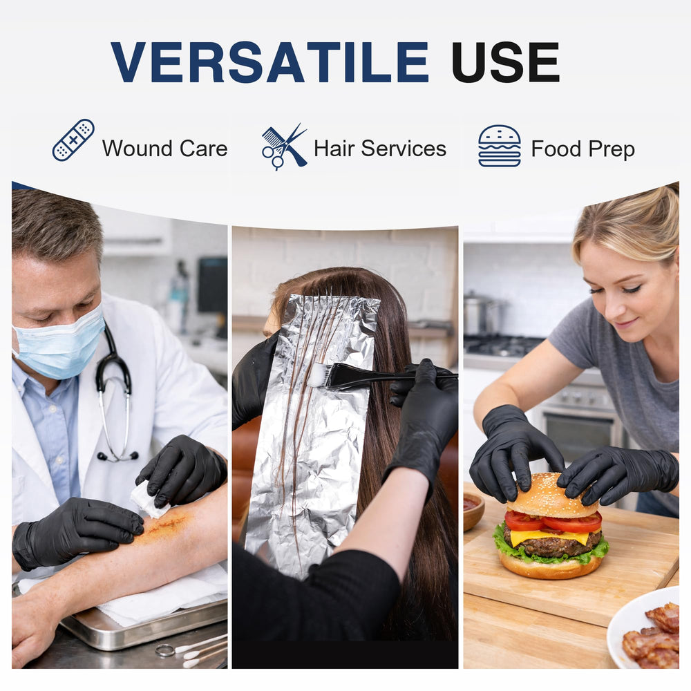 Schneider gloves reduce mess during kitchen or cleaning duties.