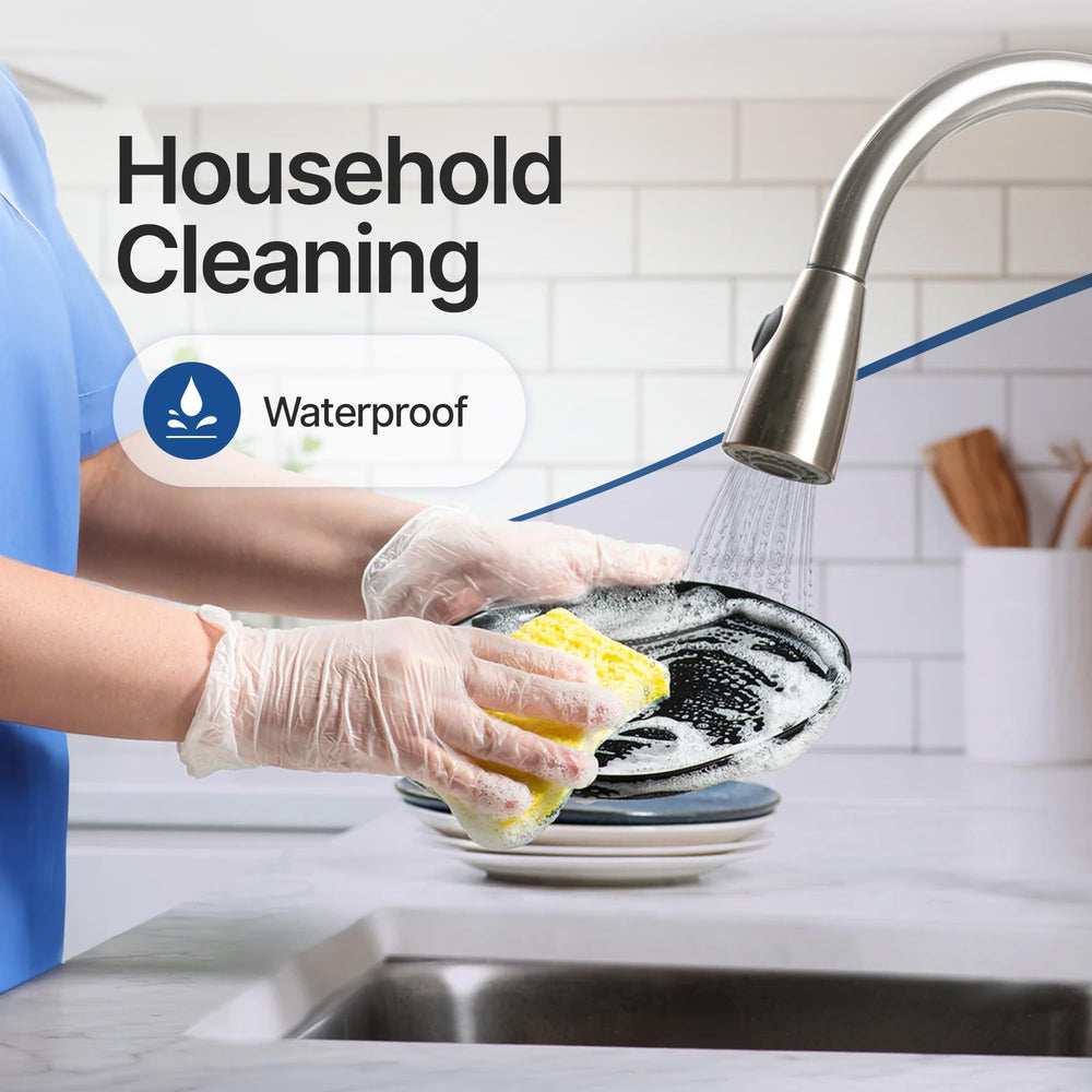 Schneider food-safe vinyl gloves suitable for kitchen prep