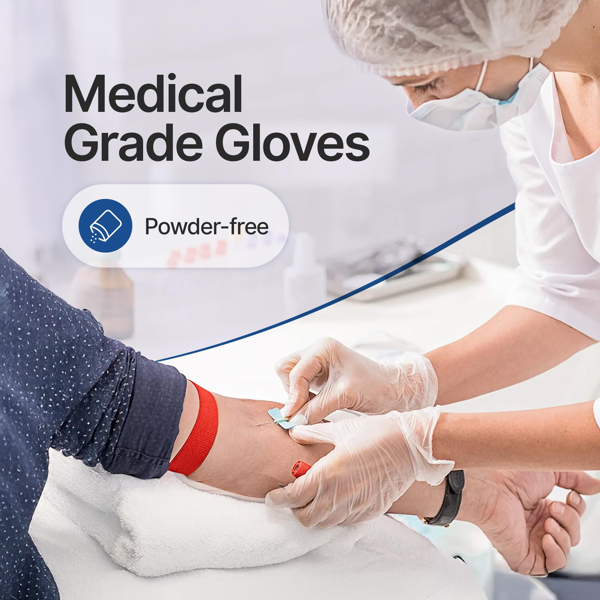 Schneider latex-free vinyl gloves are ambidextrous for versatile everyday use