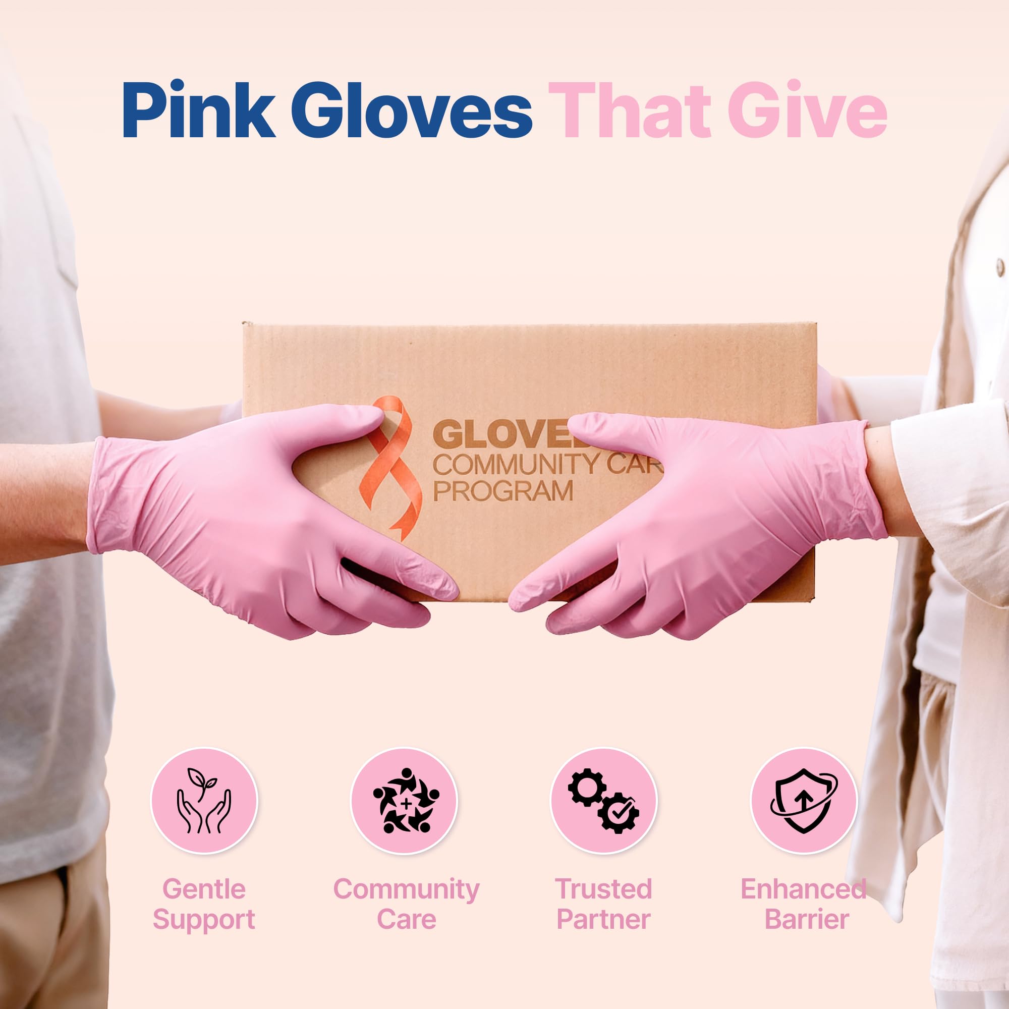 100-count box of Schneider gloves for clinics and kitchens