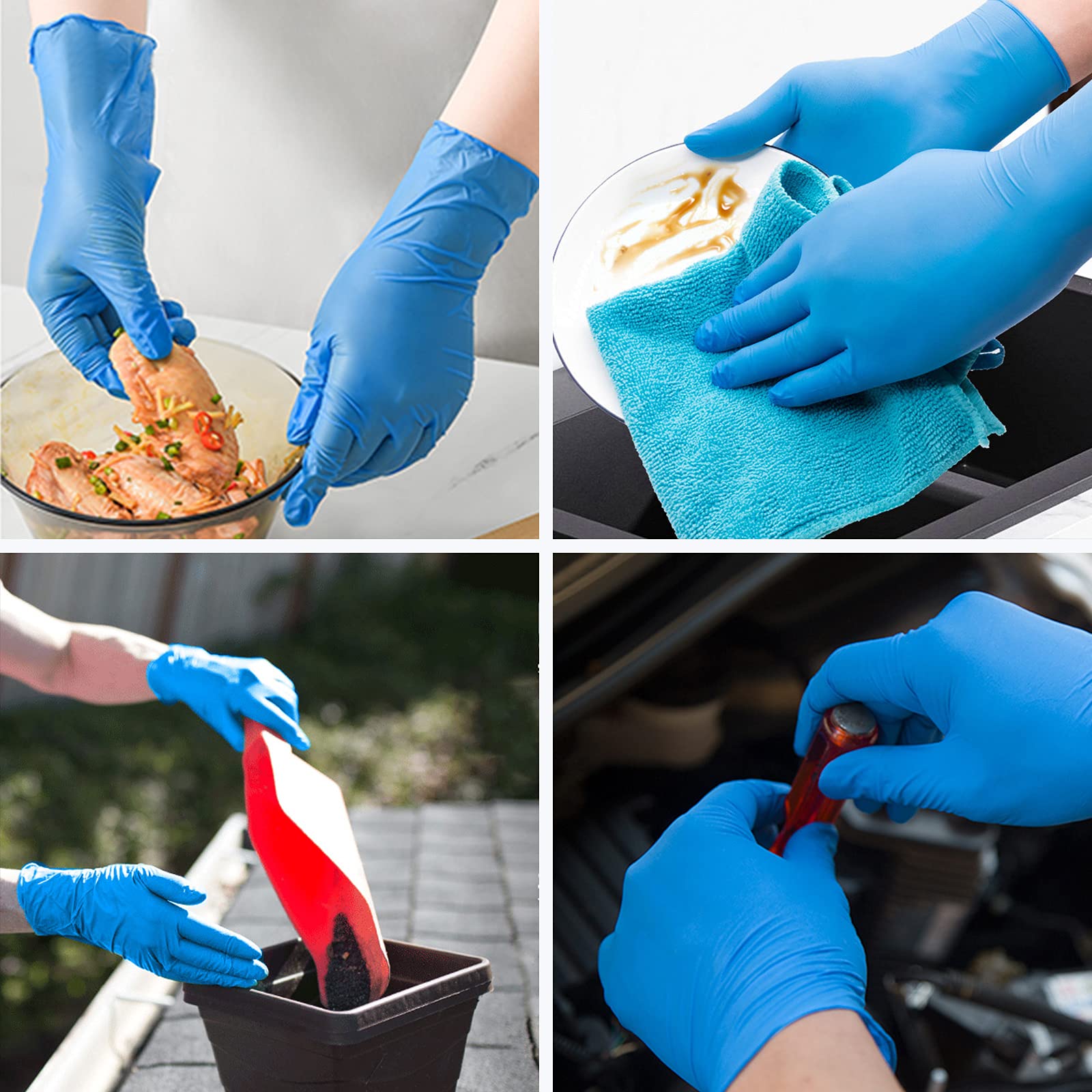 Schneider nitrile gloves tear-resistance test illustrates durability