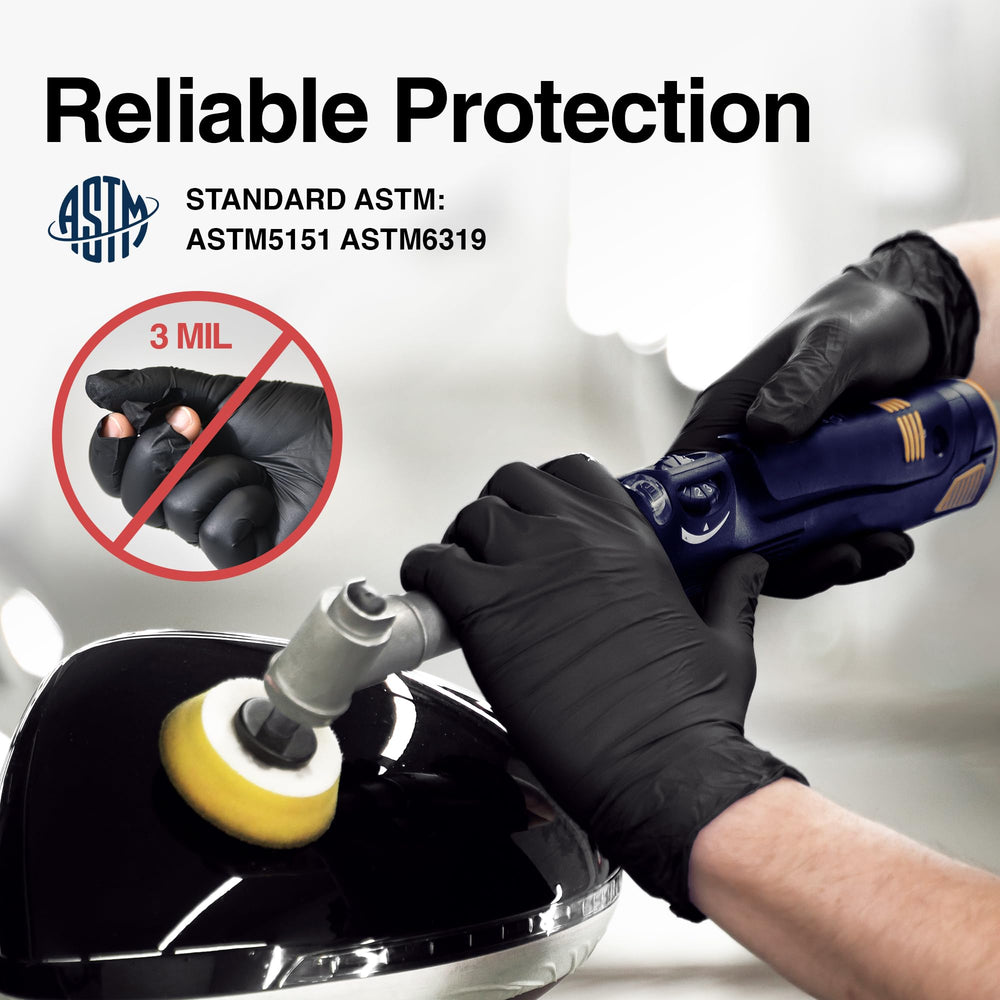 Schneider gloves with textured fingertips for secure grip