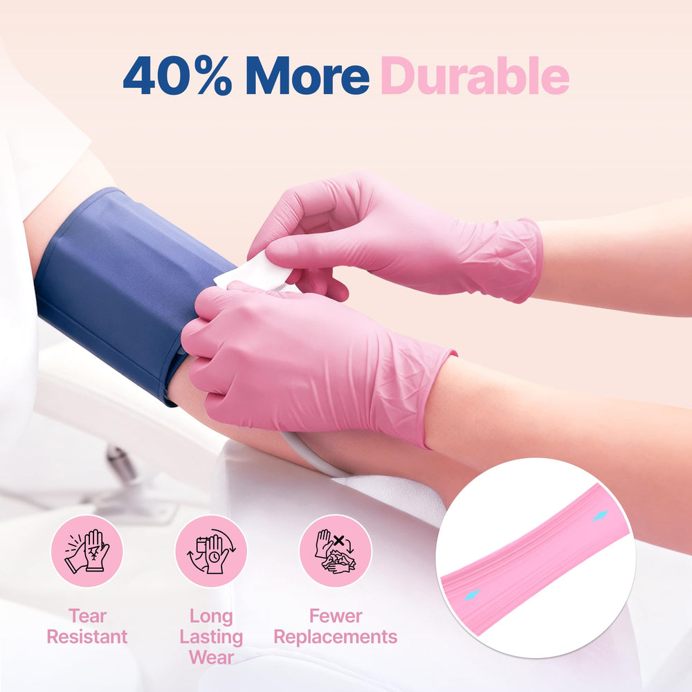 Schneider powder-free nitrile gloves—latex-free and skin-friendly.