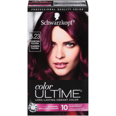 Schwarzkopf Color Ultime Charcoal Fuchsia color cream for vivid, long-lasting results at home.