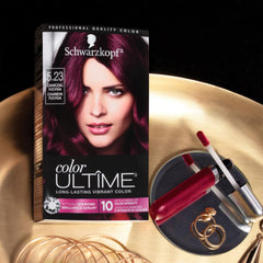 Schwarzkopf Color Ultime Charcoal Fuchsia conditioner seals color and adds shine.