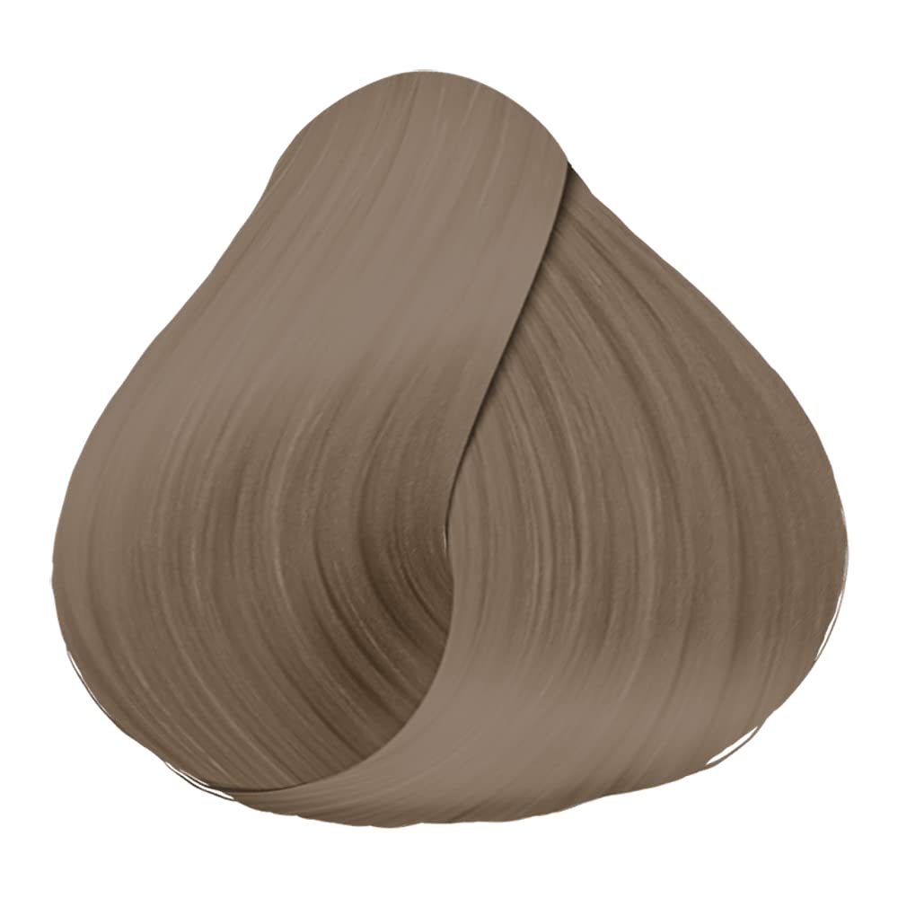Schwarzkopf Igora Royal 8-1 color result with cool ash light blonde finish