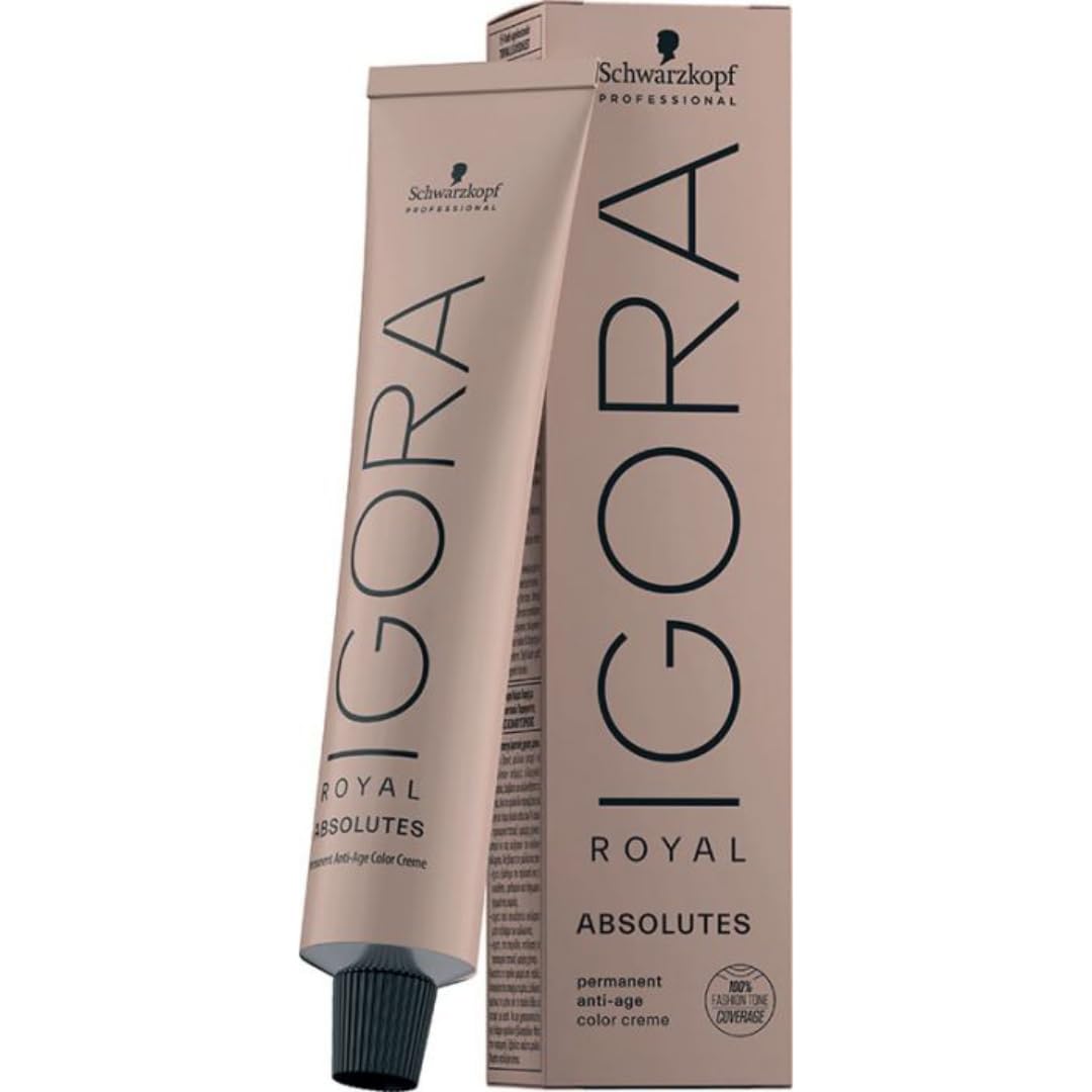 Schwarzkopf Igora Royal Absolutes final shade in medium blonde chocolate natural