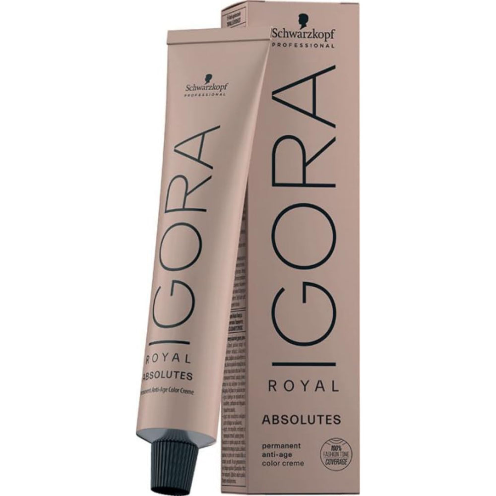 Schwarzkopf Igora Royal Absolutes final shade in medium blonde chocolate natural