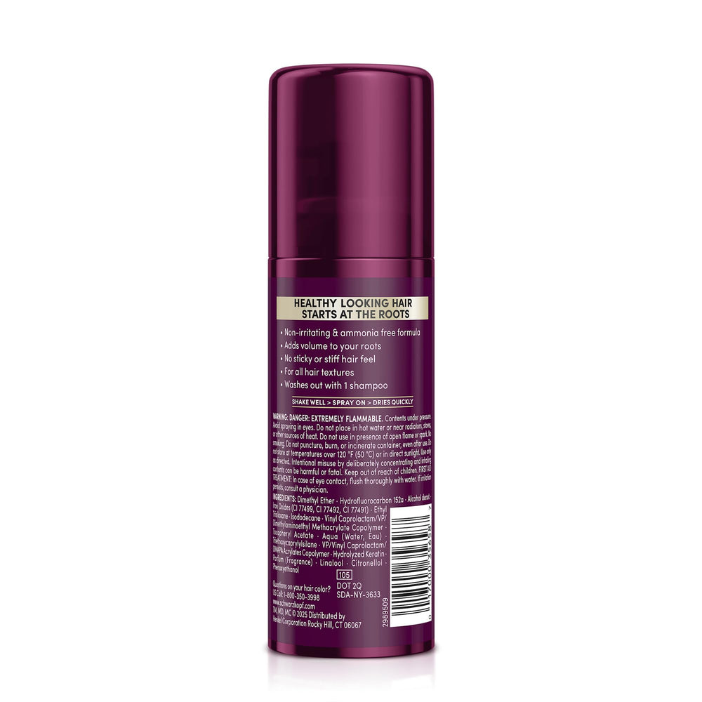 Schwarzkopf Keratin Root Spray delivers no-mess application every time