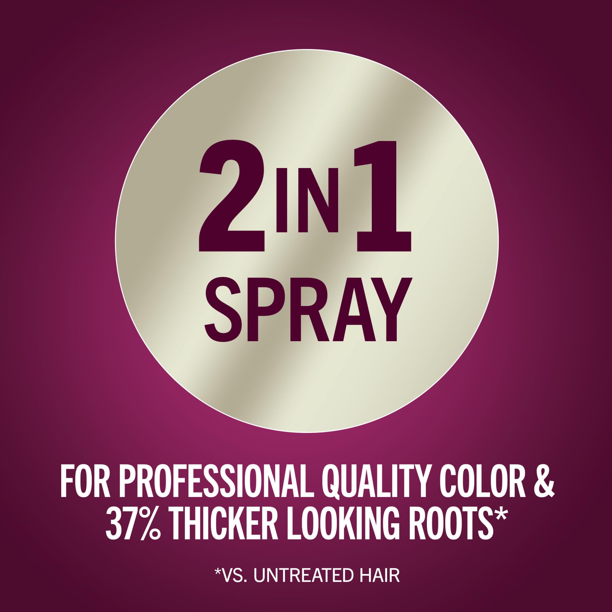 Schwarzkopf Keratin Root Spray adds thicker-looking roots for a fuller look