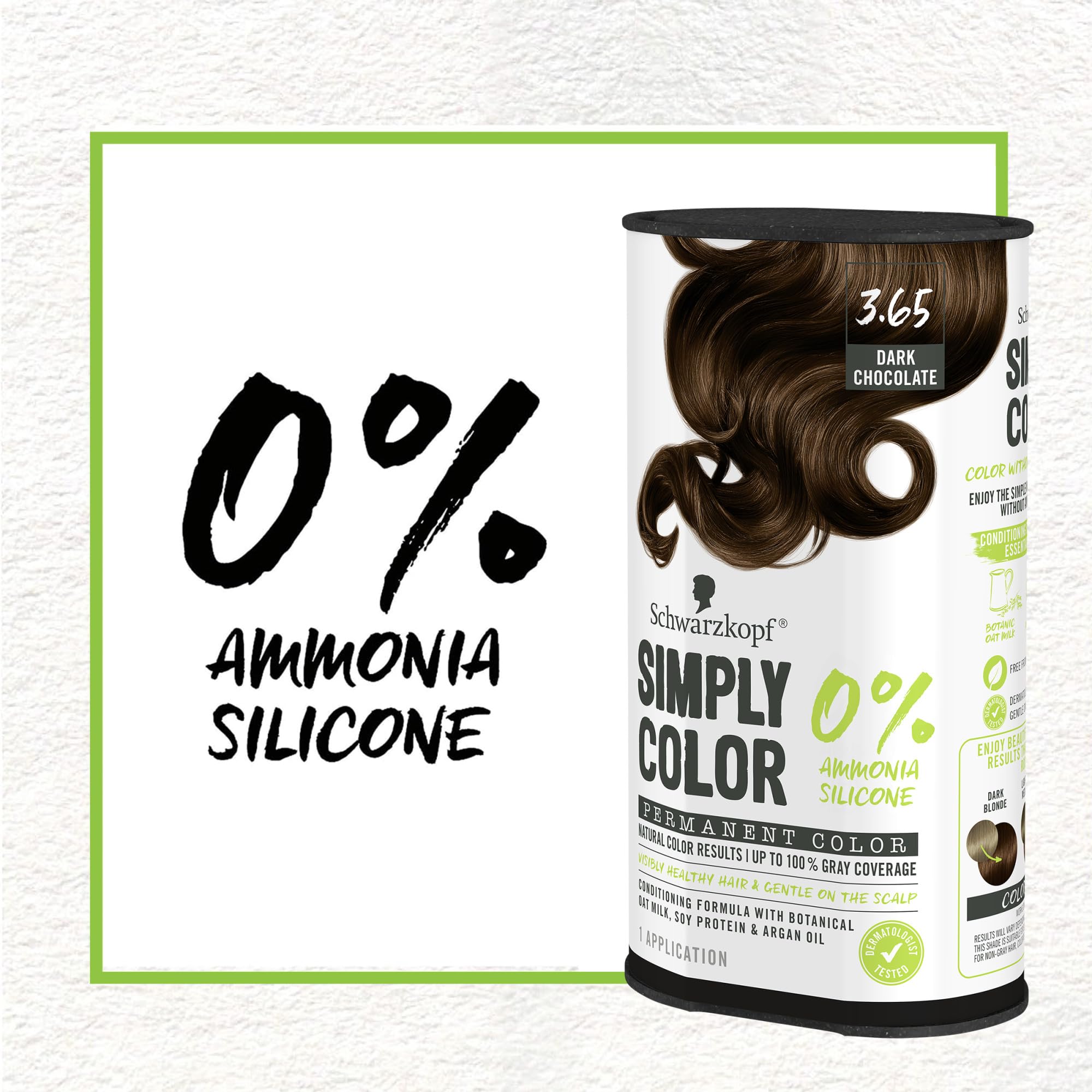 Schwarzkopf Simply Color recyclable carton packaging and sustainable design