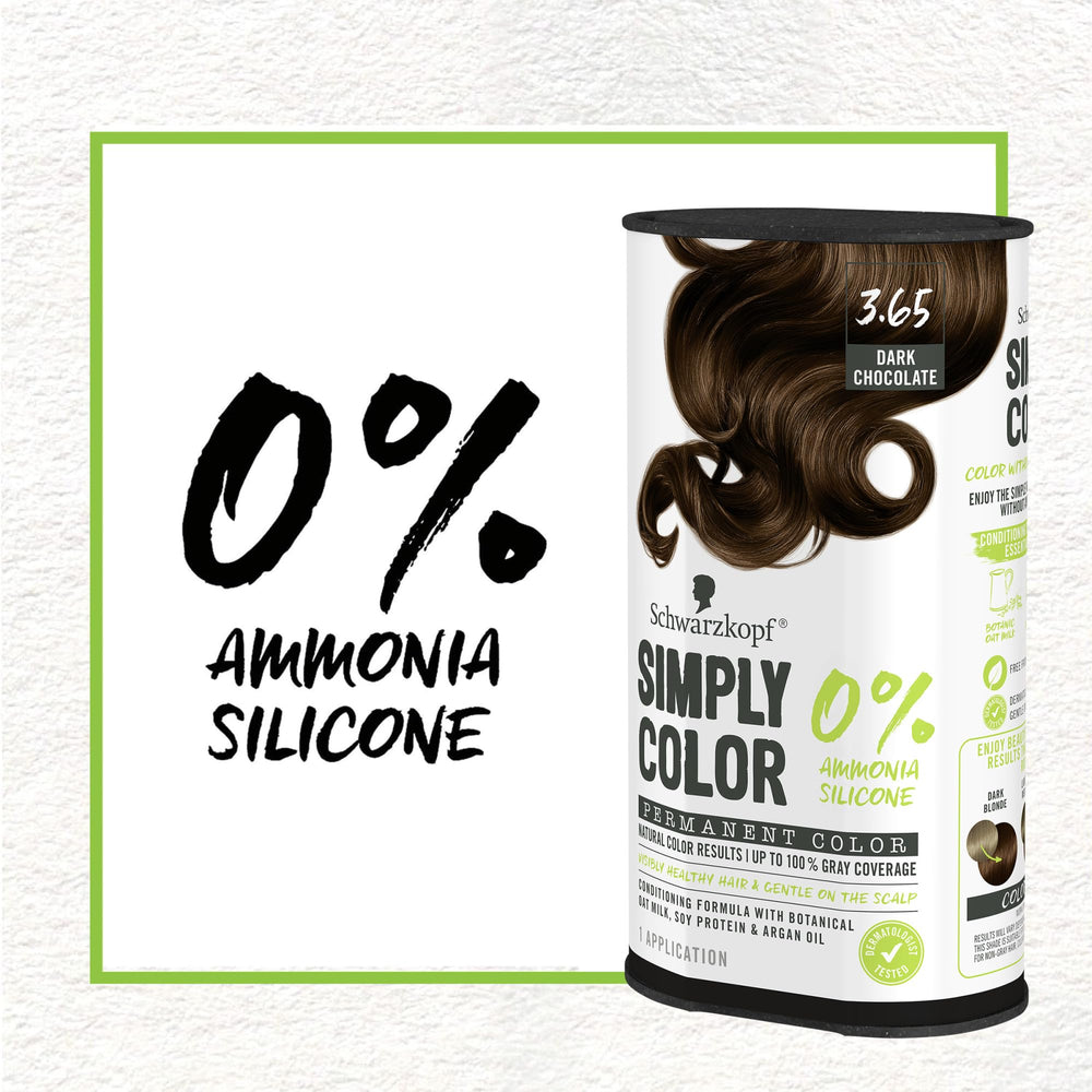 Schwarzkopf Simply Color recyclable carton packaging and sustainable design