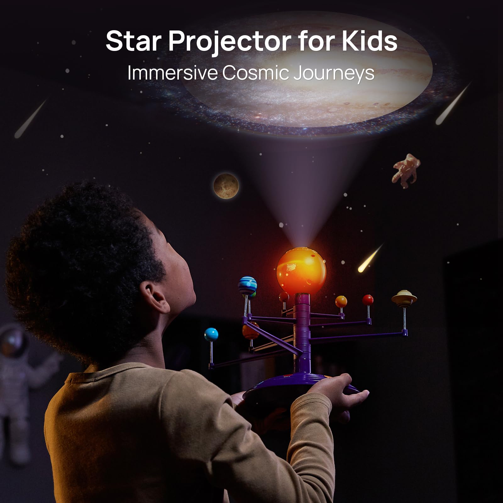 Science Can night light dome illuminates a child's room