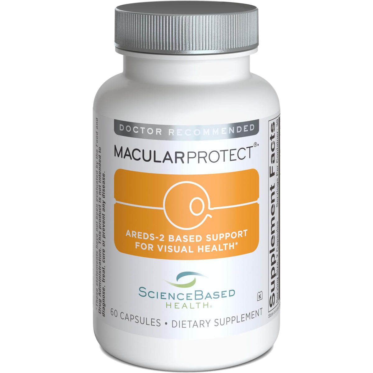 ScienceBased Health MacularProtect AREDS2 bottle front showing product packaging for eye health
