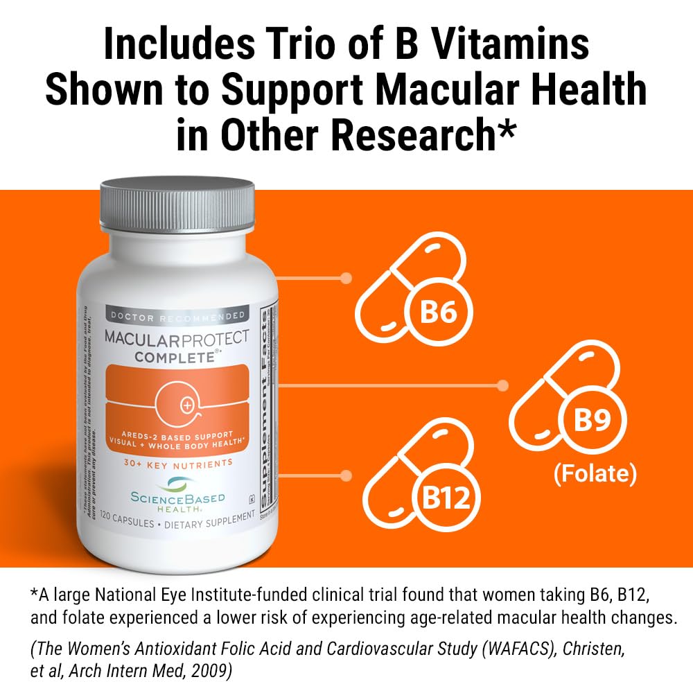 ScienceBased Health MacularProtect Complete daily-dose close-up ready for routine use.