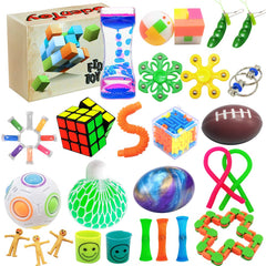 Scientoy liquid motion timer provides visual rhythm to help pace attention