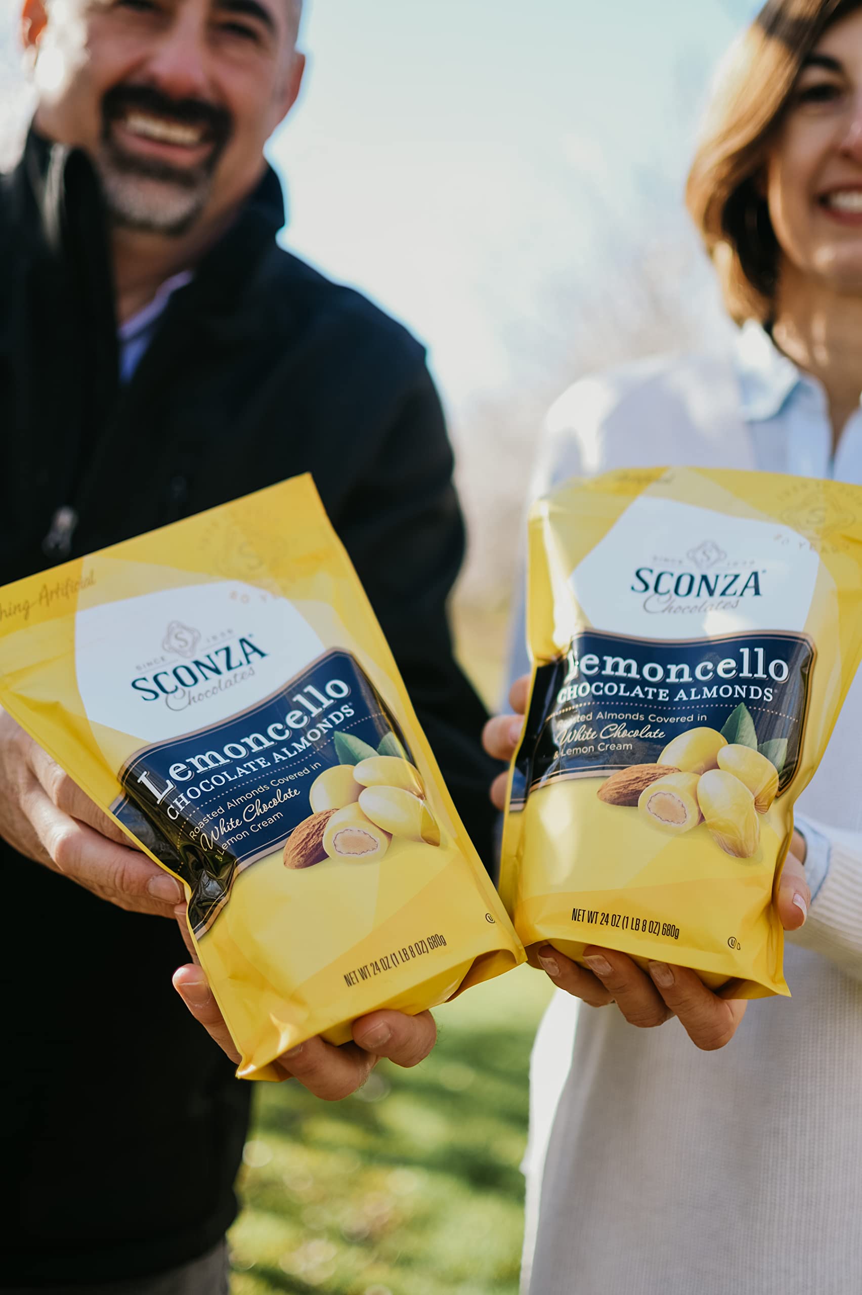 Sconza Lemoncello ingredients shot highlighting premium components.