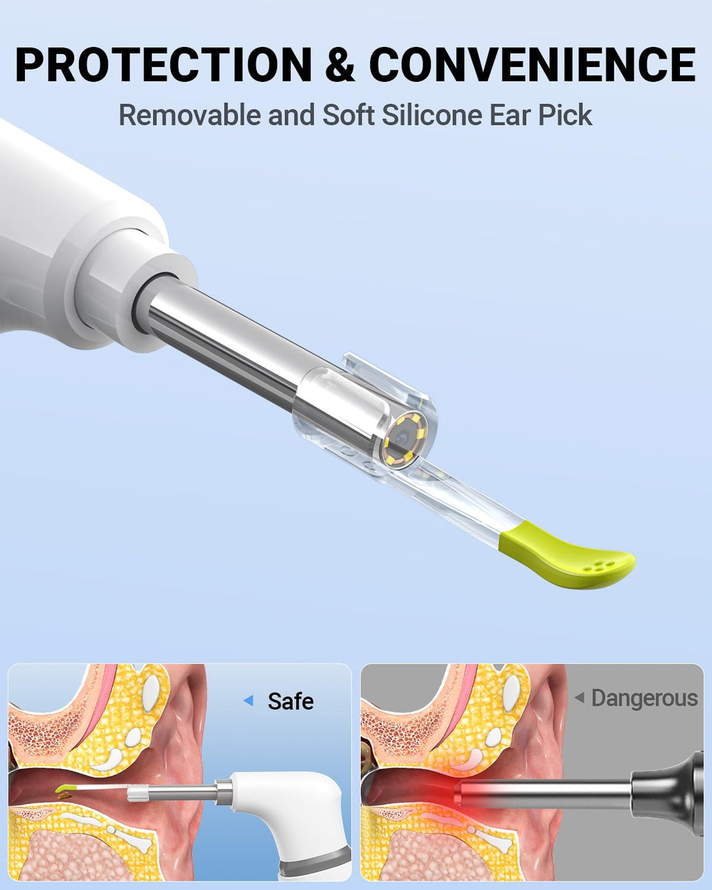 ScopeAround split-screen view helps compare real-time with past captures quickly.