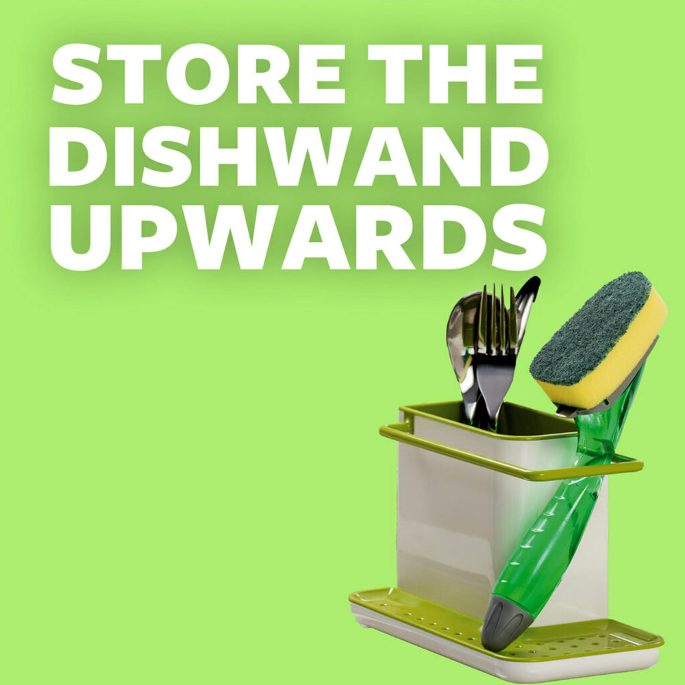 Scotch-Brite Dishwand works with all Scotch-Brite refills for flexibility.
