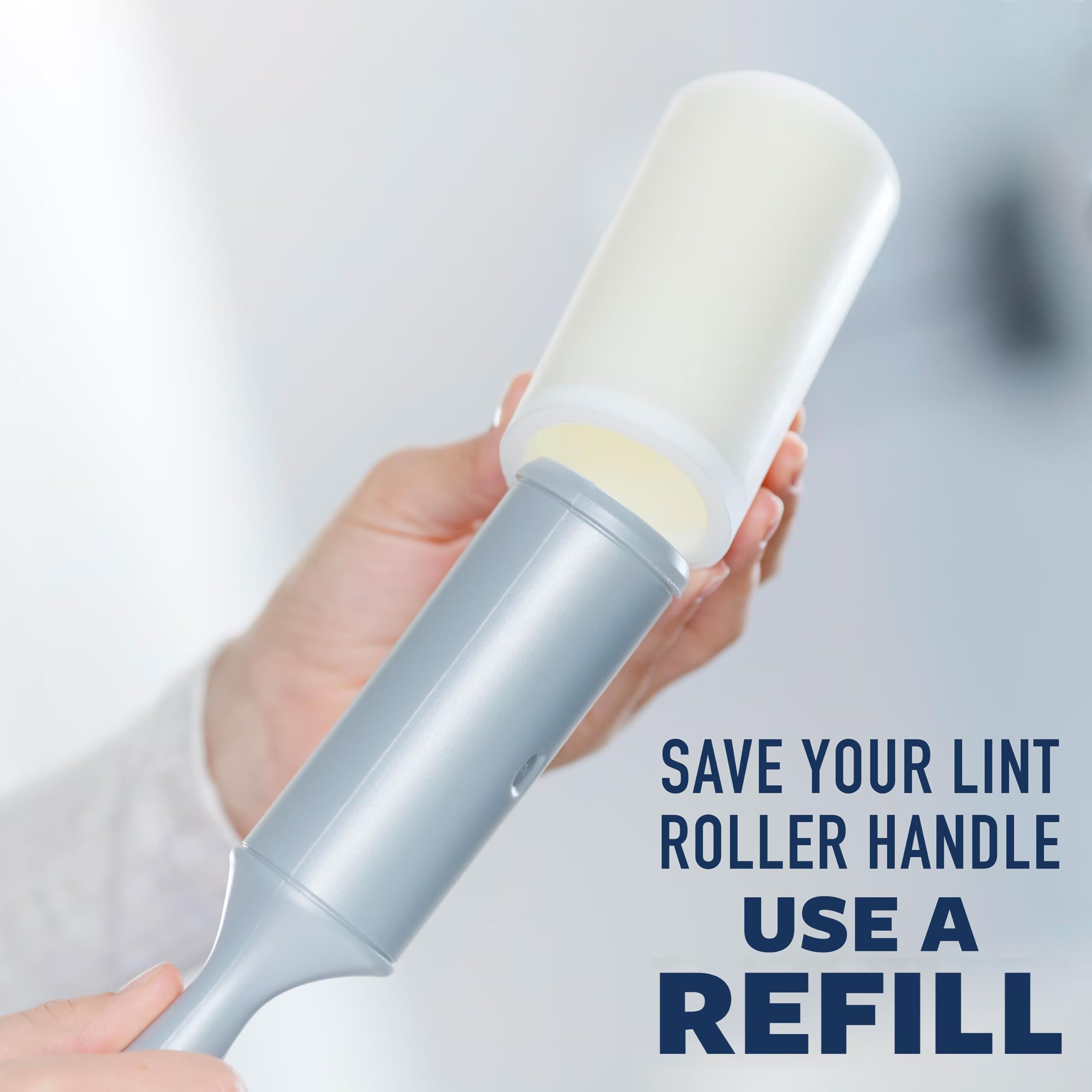 Scotch-Brite lint roller tackles dust on blankets and pillows
