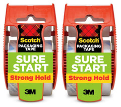 Scotch Sure Start packing tape dispensers enable easy start during packing