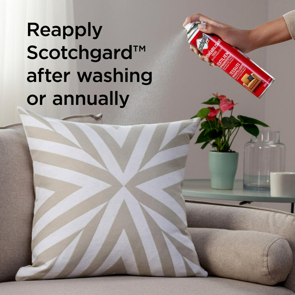 Scotchgard safe for delicate fabrics like silk and wool.