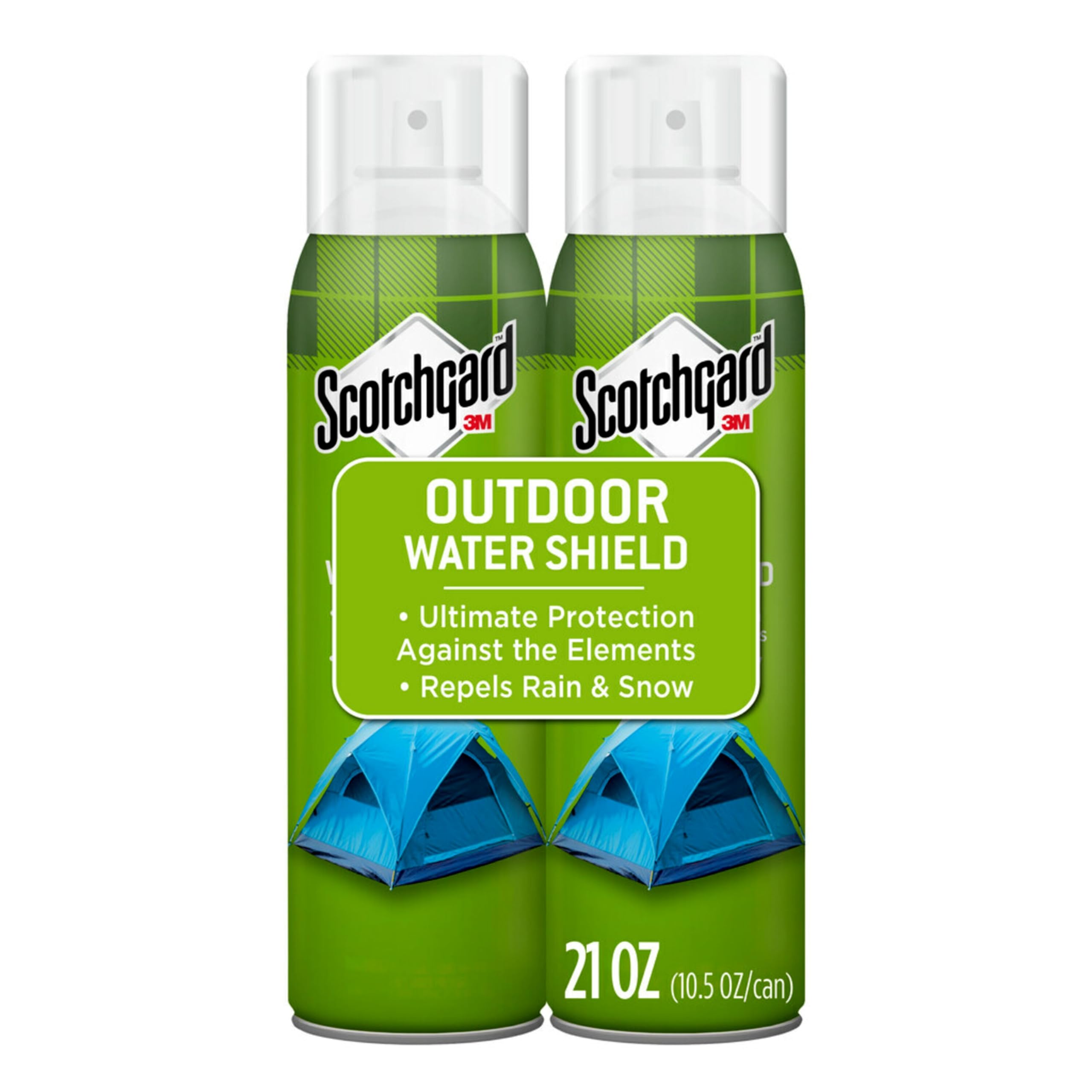 Scotchgard Heavy Duty Water Shield on outerwear repels rain without stiffness