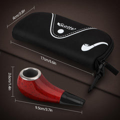 Scotte Shiny Pipe in hand demonstrates portable everyday carry