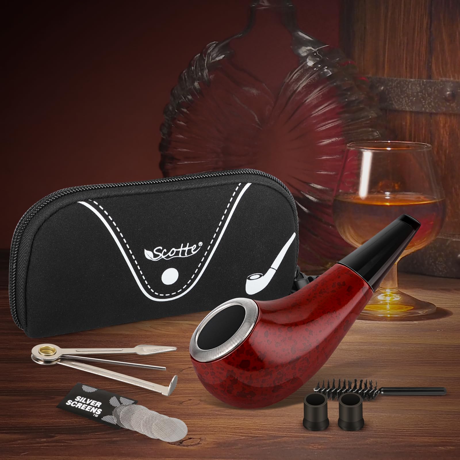 Scotte Shiny Pipe packaging image highlights ready-to-use design