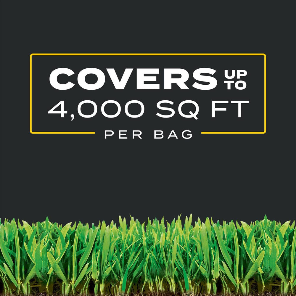 Scotts Triple Action1 crabgrass-prevention scene highlighting four-month protection.
