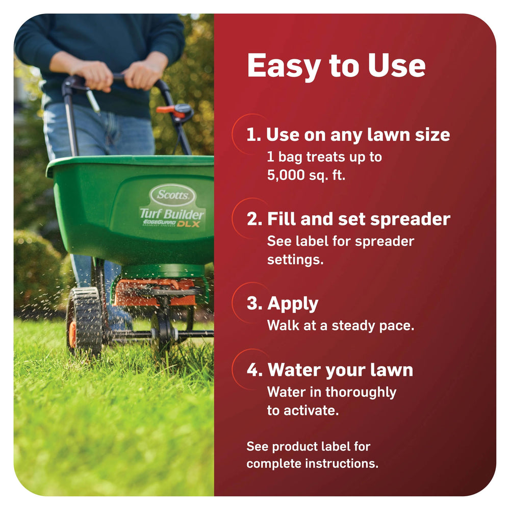 Scotts GrubEx1 armyworm control highlight demonstrates pest targets.