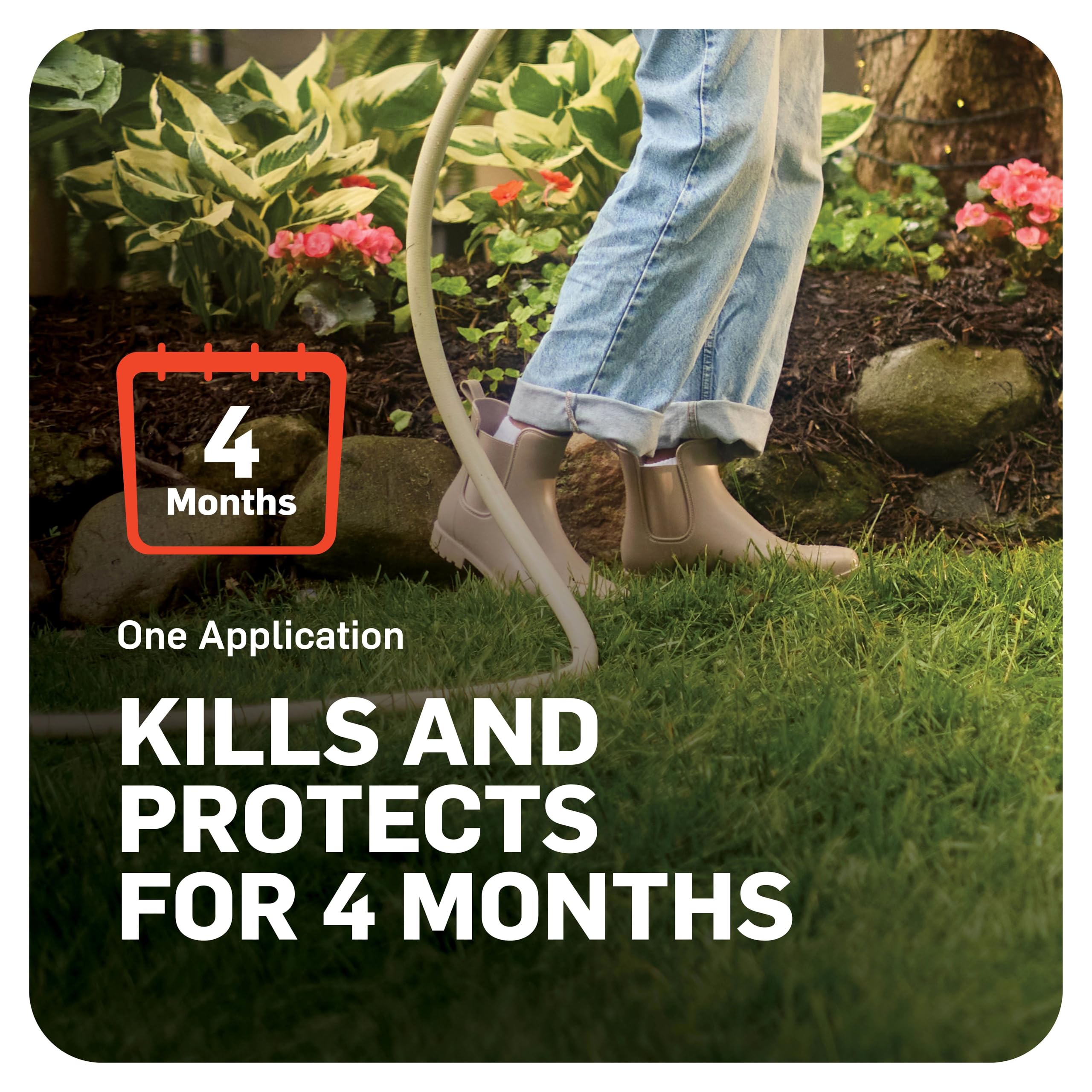 Covers up to 10,000 sq ft of lawn when applied once per year.
