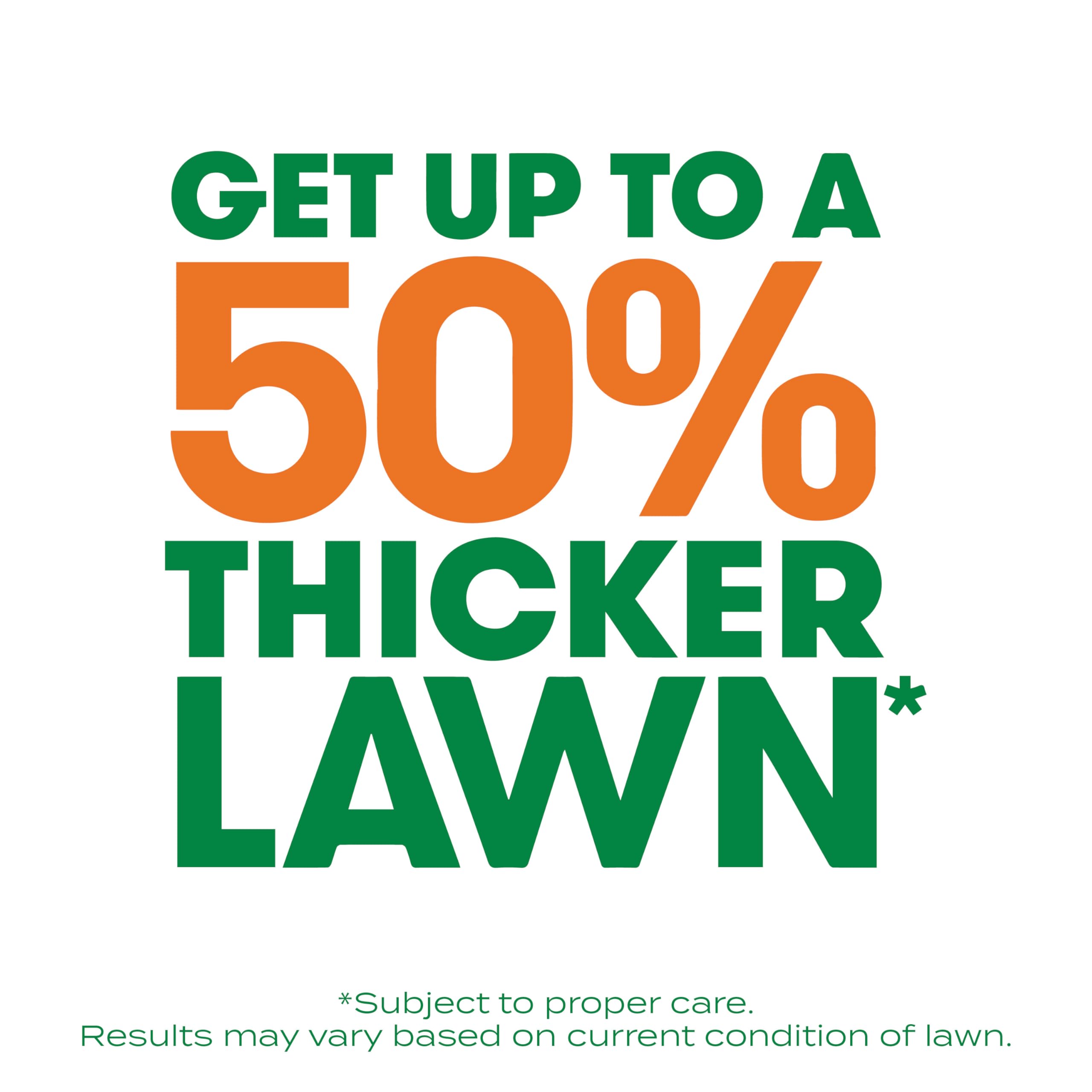 Scotts Thick'R Lawn soil improver layer enriches root development.