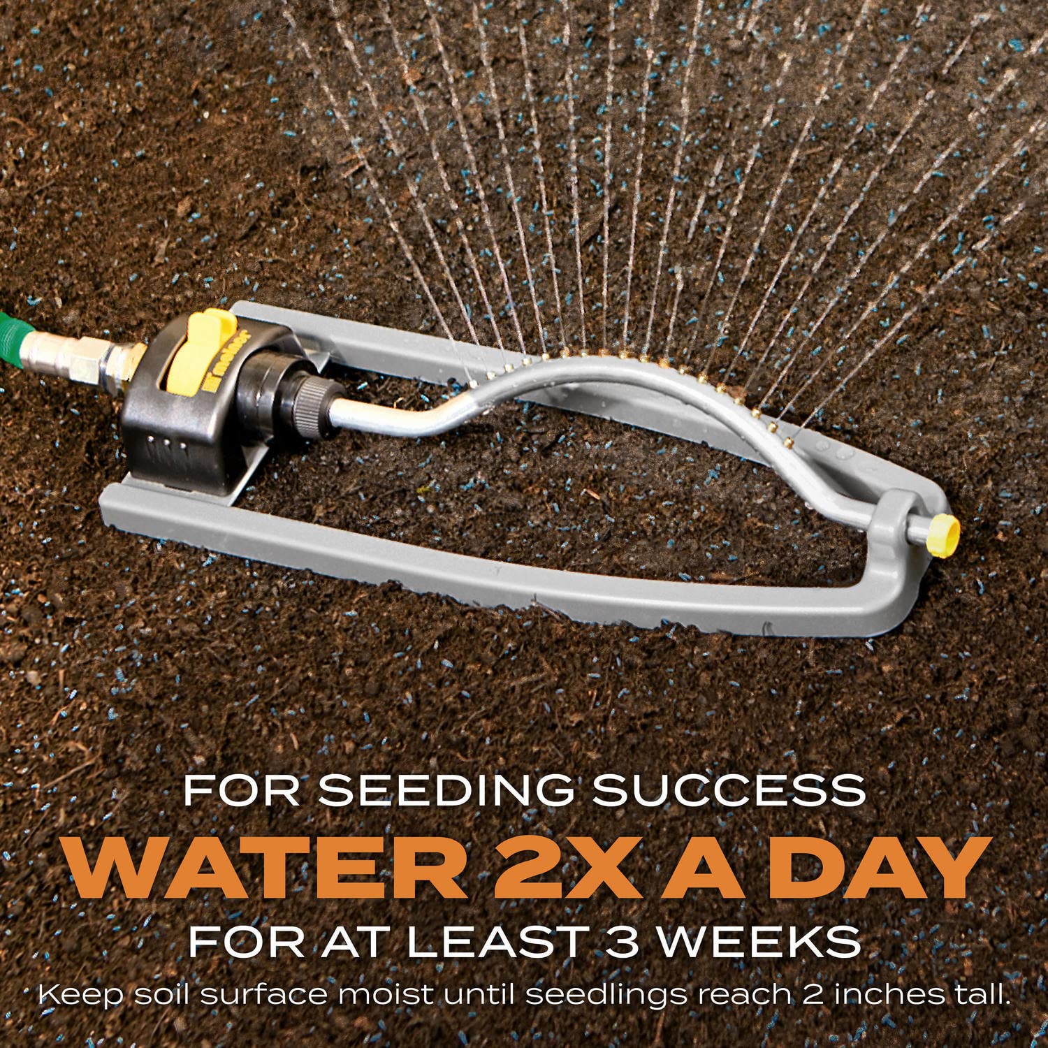 Spread with a Scotts spreader for even coverage and better results.