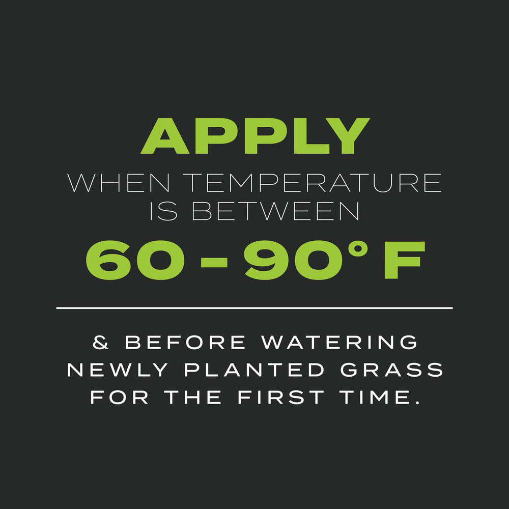 Scotts Turf Builder Triple Action highlights heat and drought protection for lawns.