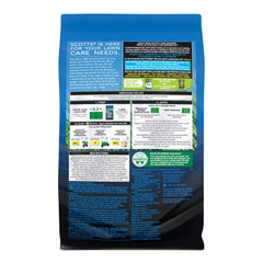 Scotts Turf Builder Triple Action weed prevention blocks dandelions and crabgrass.
