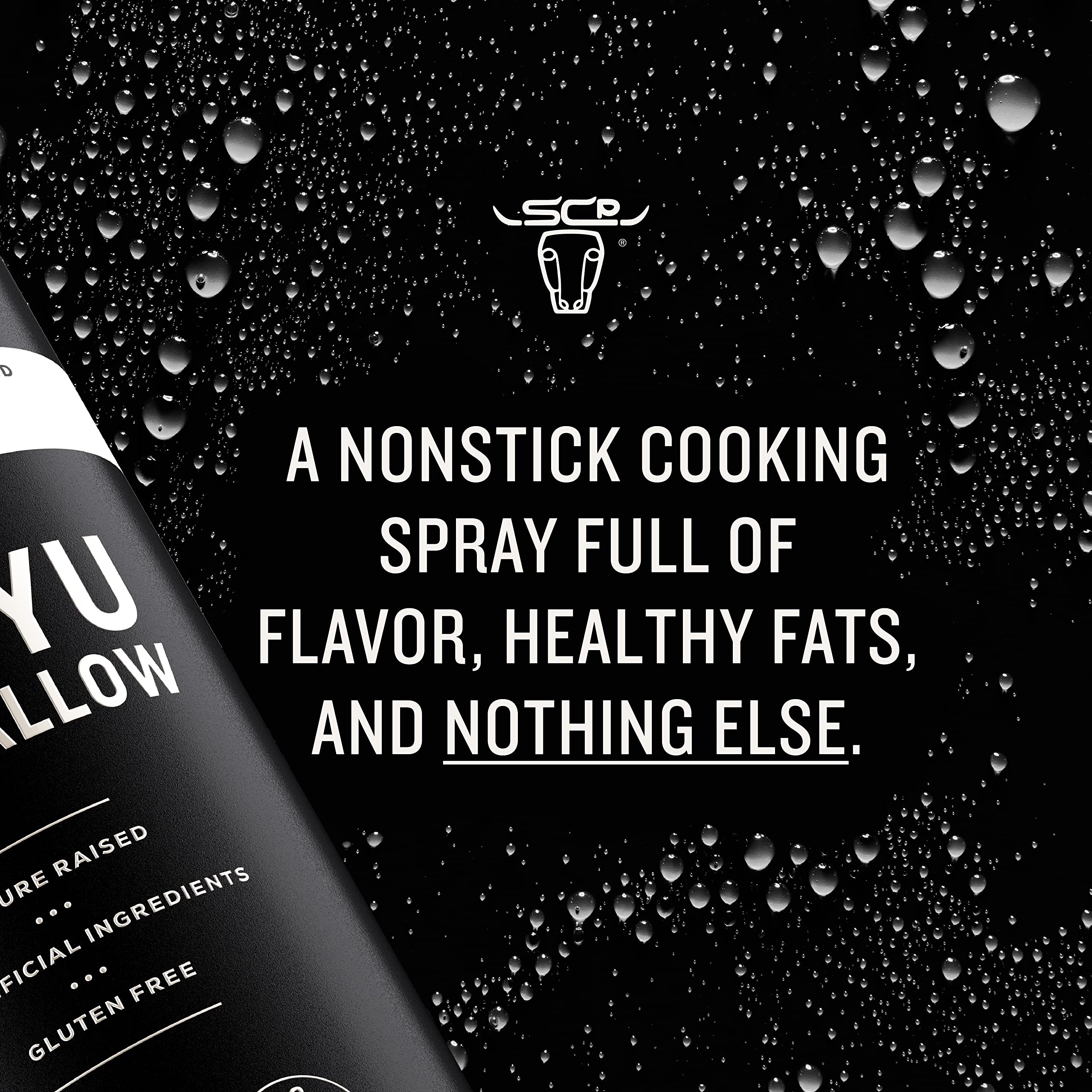 SCP Wagyu Tallow Stir-Fry Action shows quick, even heat distribution.