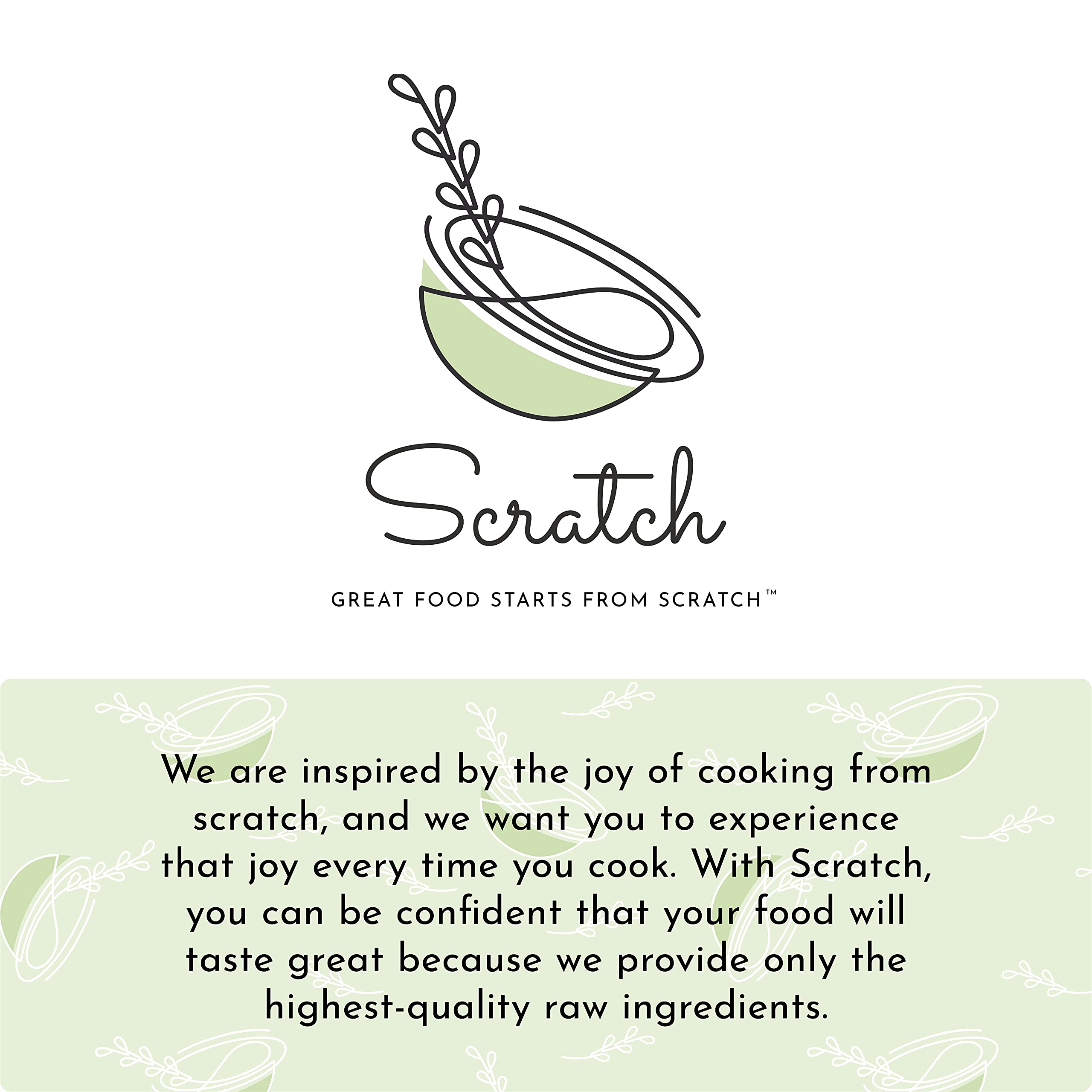 Measuring scoop of Scratch malt powder beside spoons for precise dough conditioning.