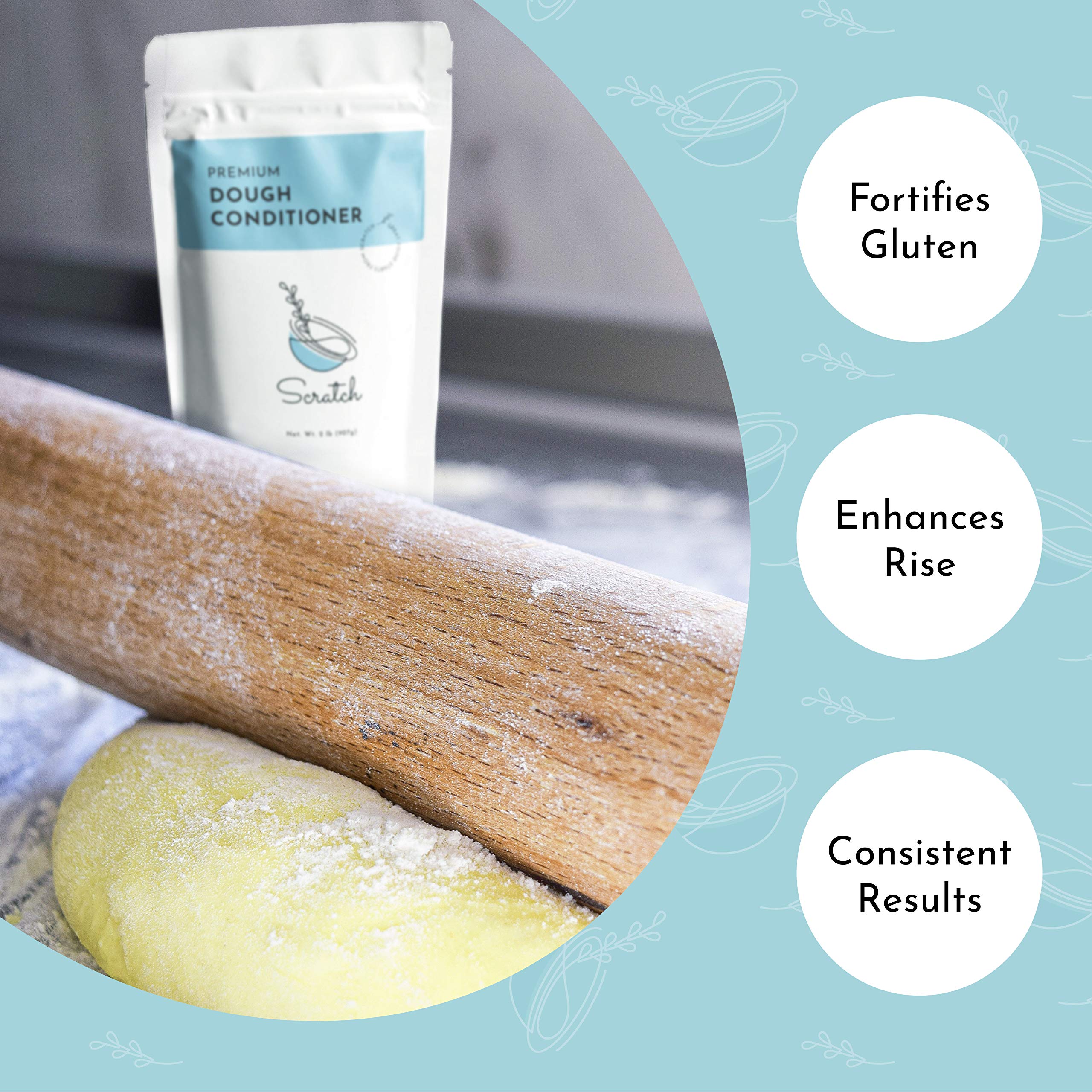 A loaf of bread benefiting from Scratch Premium Dough Conditioner
