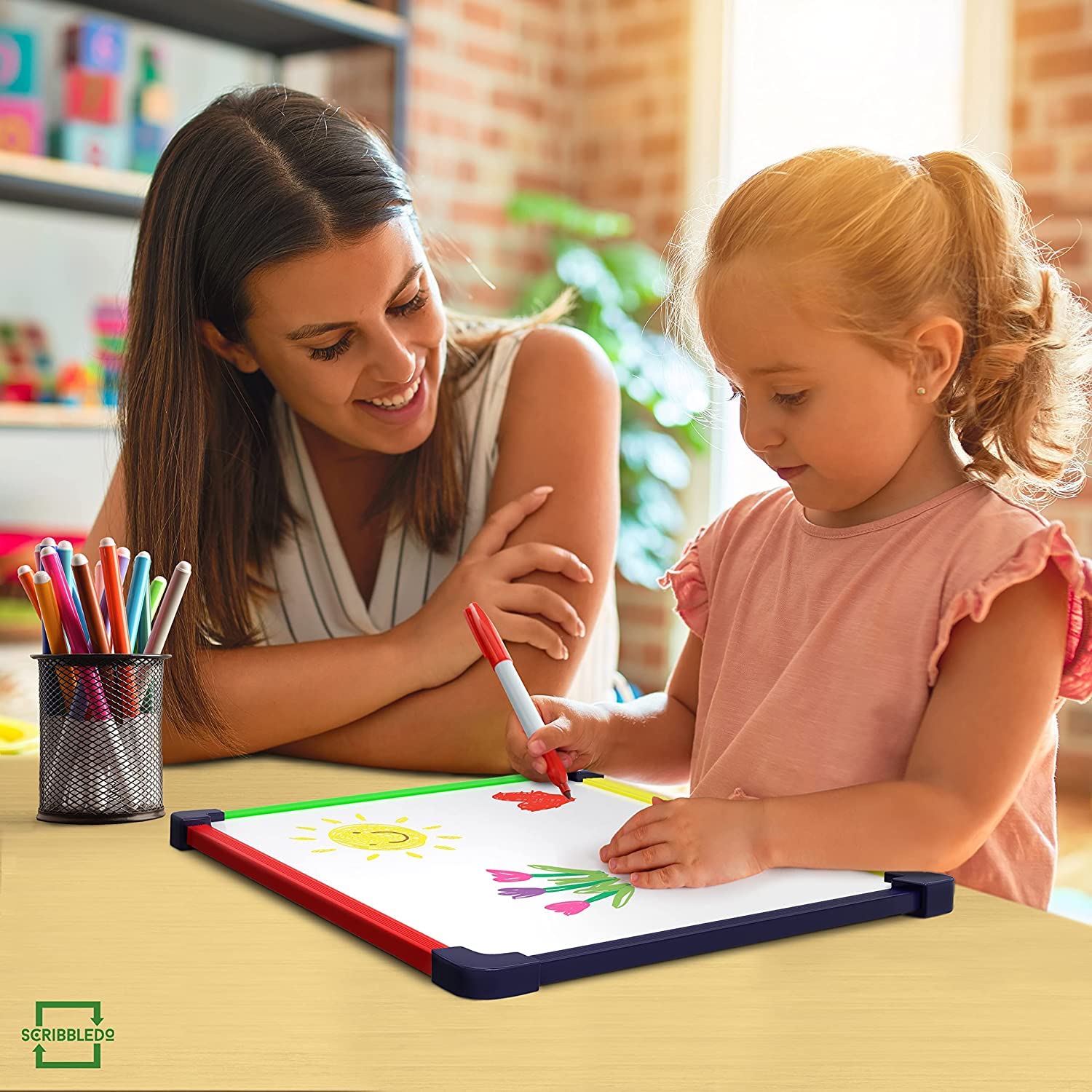Scribbledo smooth writing experience for home or classroom activities.