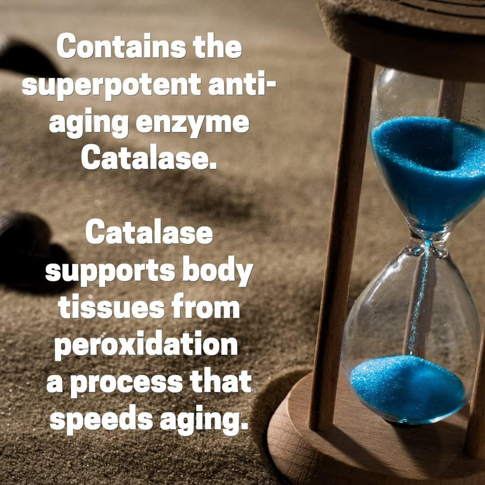 Script Essentials Catalase foil seal indicating freshness and safety.