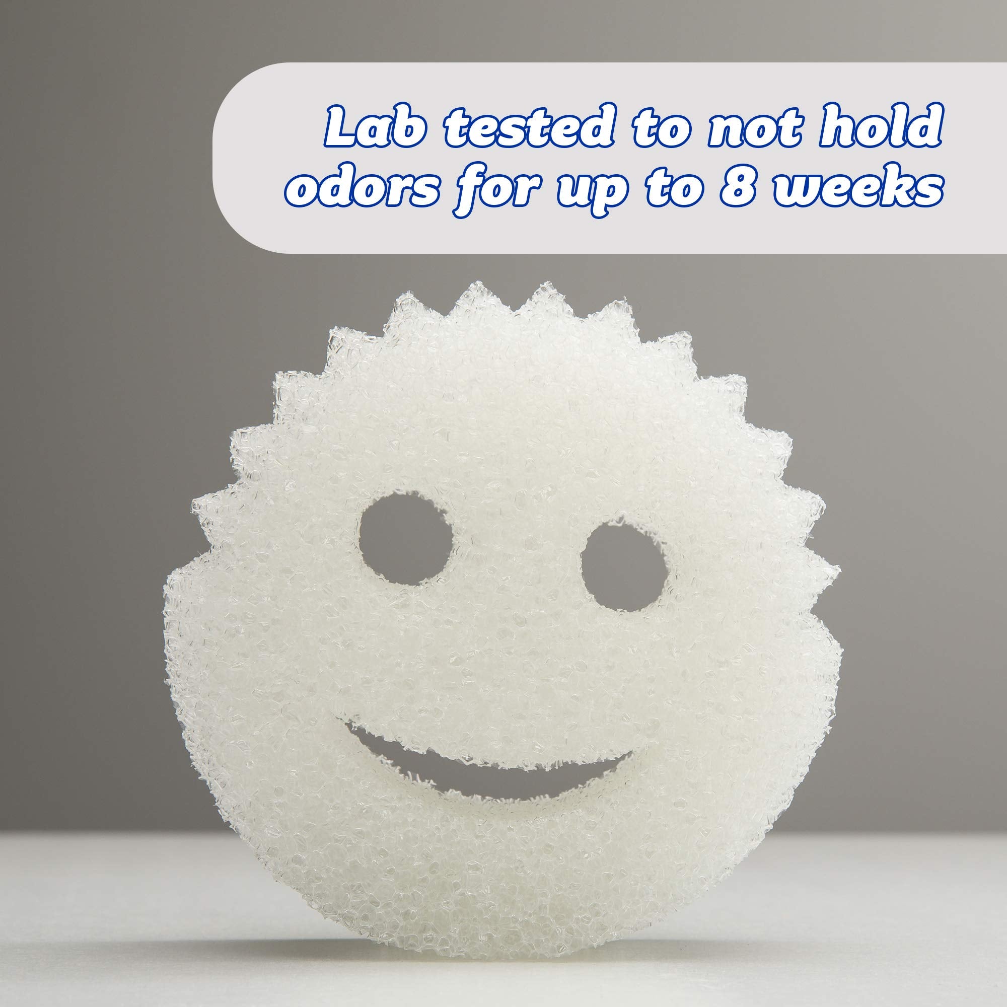 Scrub Daddy dishwasher-safe sponge is easy to sanitize in cycles.