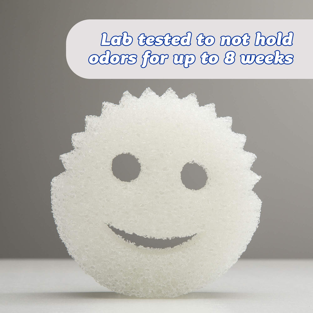 Scrub Daddy dishwasher-safe sponge is easy to sanitize in cycles.