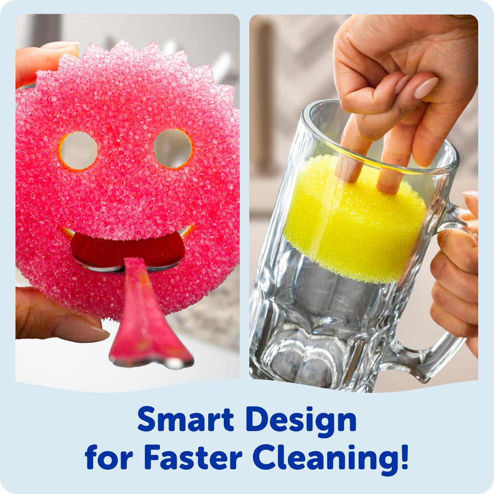 Scratch-free use on glass, stainless steel, and non-stick surfaces.