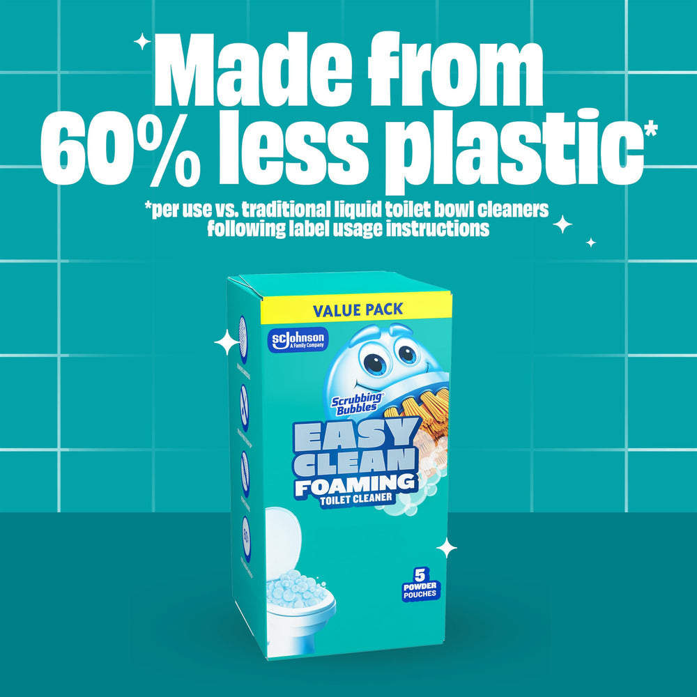 Scrubbing Bubbles fresh odor burst leaves a pleasantly clean bathroom