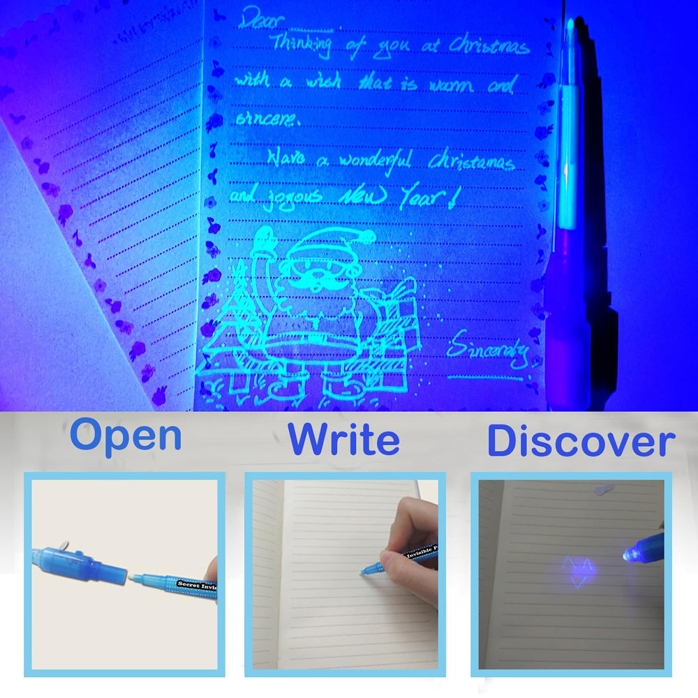 SCStyle UV light reveals messages in the dark during treasure hunts