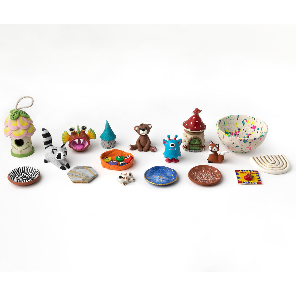 Kids party activity with Original Sculpey White 1 lb clay
