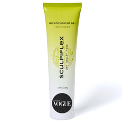 SCULPIFLEX Gel bottle pouring to show hydration for smoother sessions.