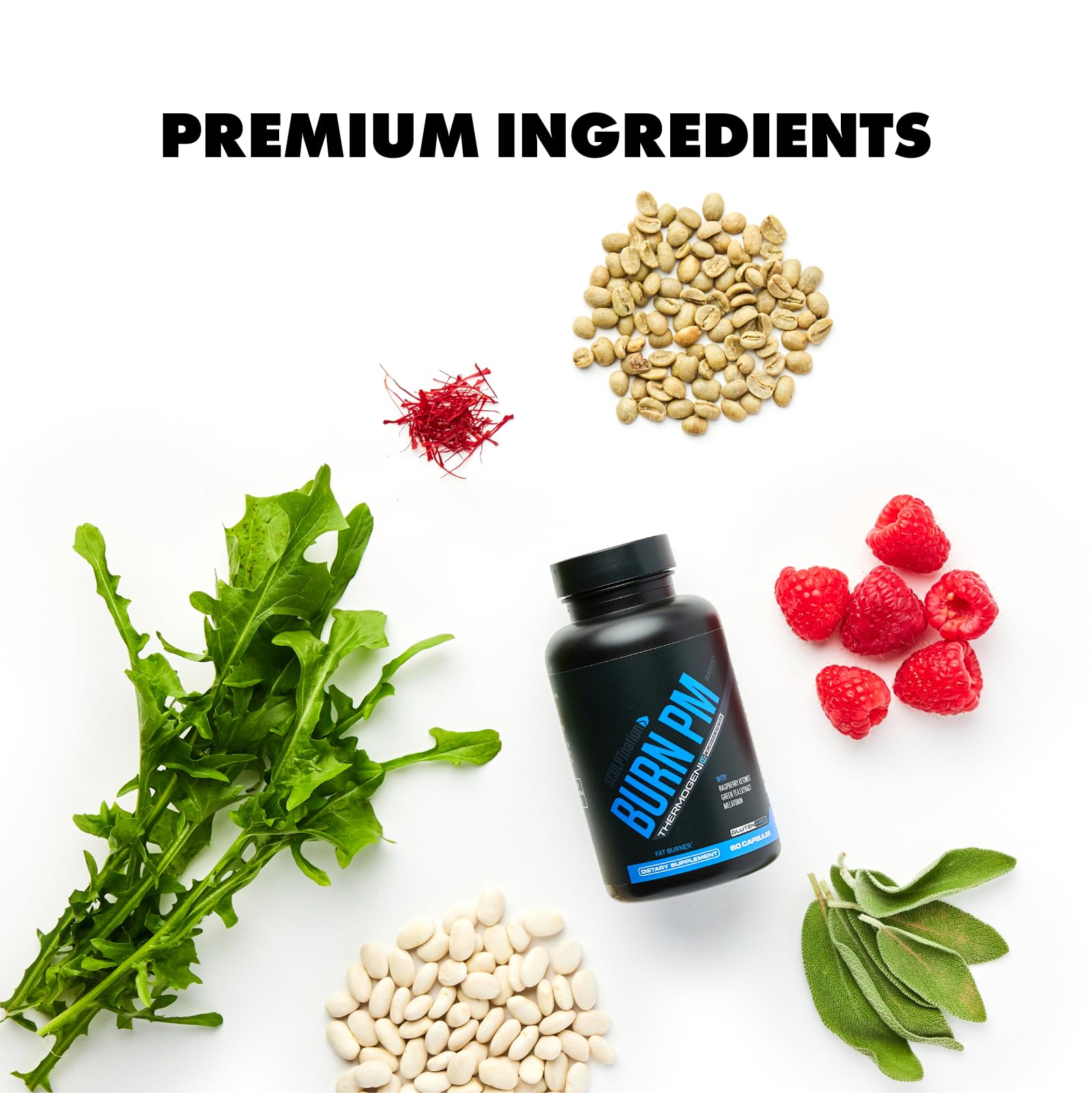 Sculpt Nation Burn PM packaging reflects cGMP quality and manufacturing standards