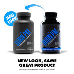 Sculpt Nation Burn PM ingredient label highlights raspberry ketones and key extracts
